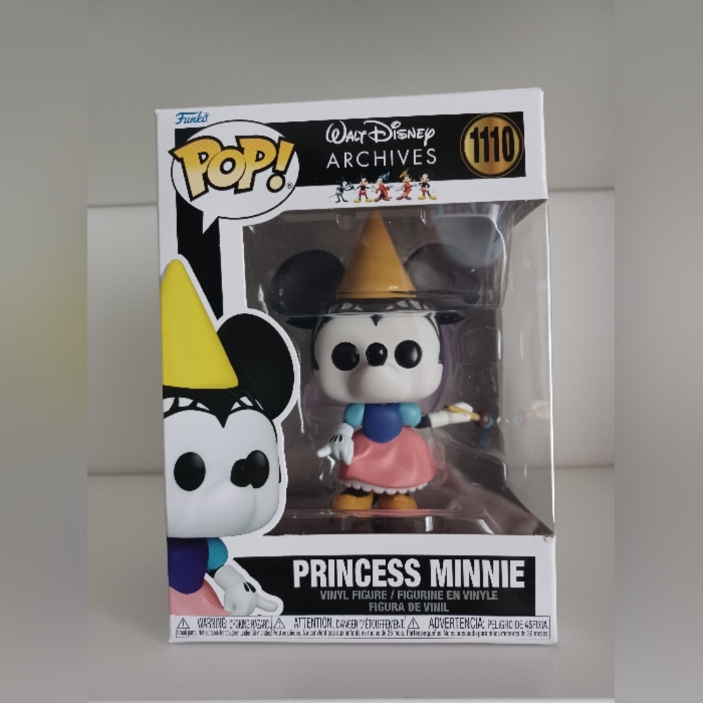 Disney Minnie Mouse Princess Walt Disney Archives 1110 Vinyl Figureโ Funko Pop